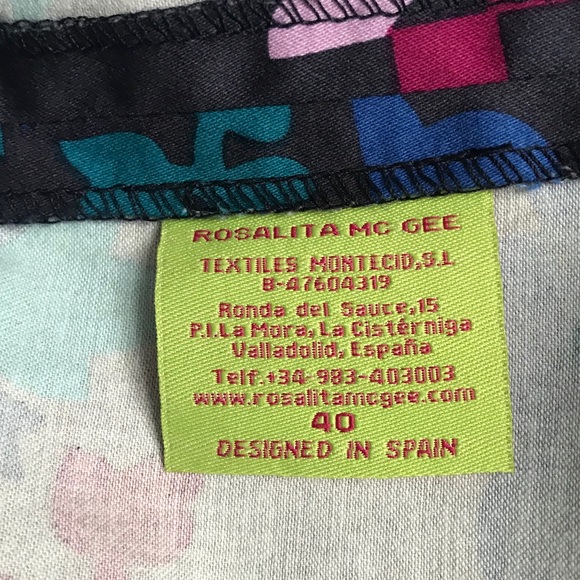 Rosalita McGee Colorful Mini Boho Skirt Size M - Picture 6 of 6